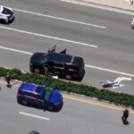 The shooting of a young protester