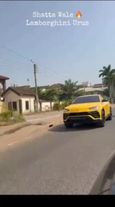 FBI after Shatta Wale 2019 Lamborghini Urus 