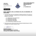 Ghana Police Interdict Five Officers for Social Media Misconduct